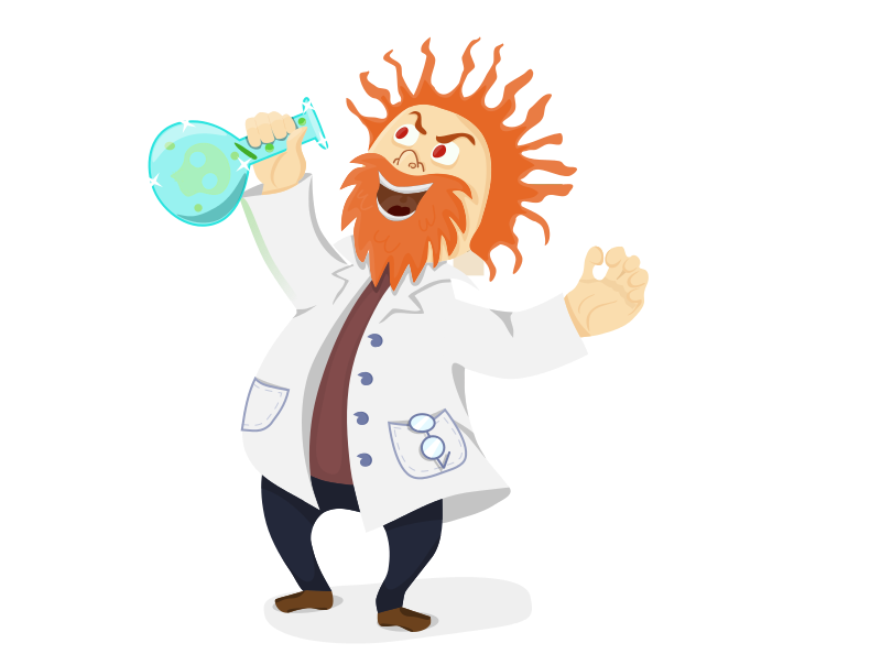 Mad Scientist Clipart