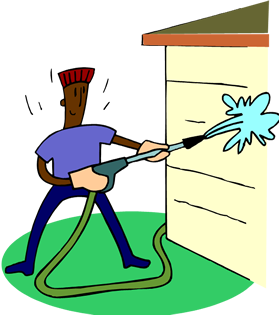 Pressure Washing Clip Art