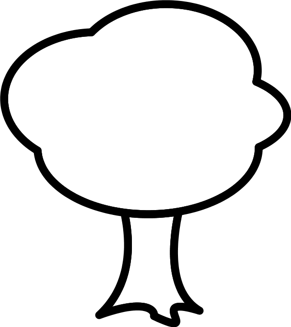 Best Photos of Simple Tree Outline - Tree Outline Clip Art, Tree ...