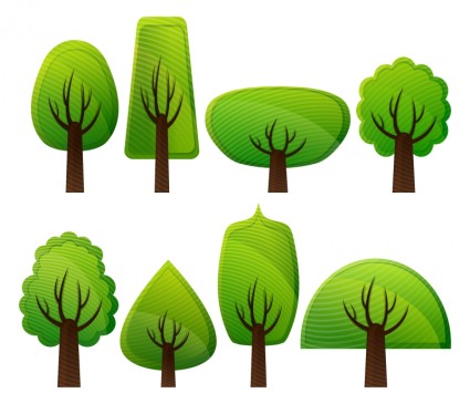 Vector clipart plant trees Free vector for free download (about 4 ...