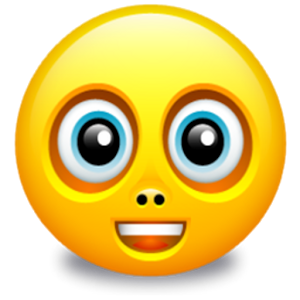 Smiley Face Battery Widget