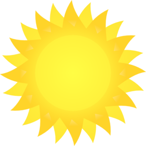 Sunshine clip art - vector clip art online, royalty free & public ...