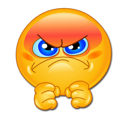Mean Nasty Smiley Clipart