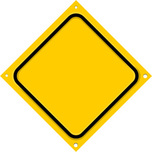 blank billboard, from road signs page, public domain clip ar ...