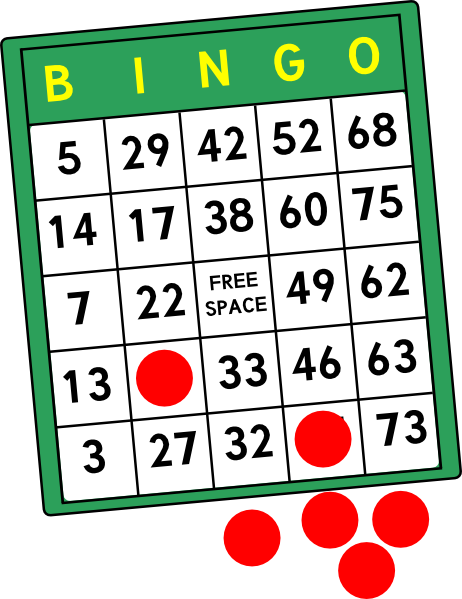 Free Bingo Clipart