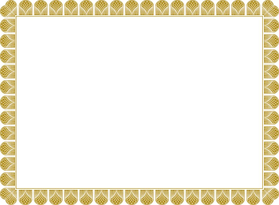 certificate border