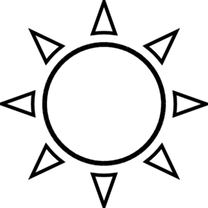 Sun Clipart Black And White - Free Clipart Images