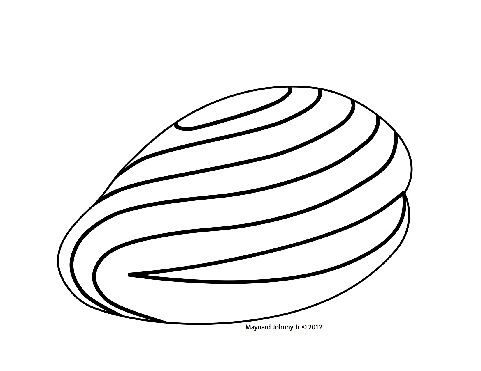 Octopus Outline Clipart
