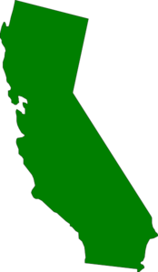 State of california clip art
