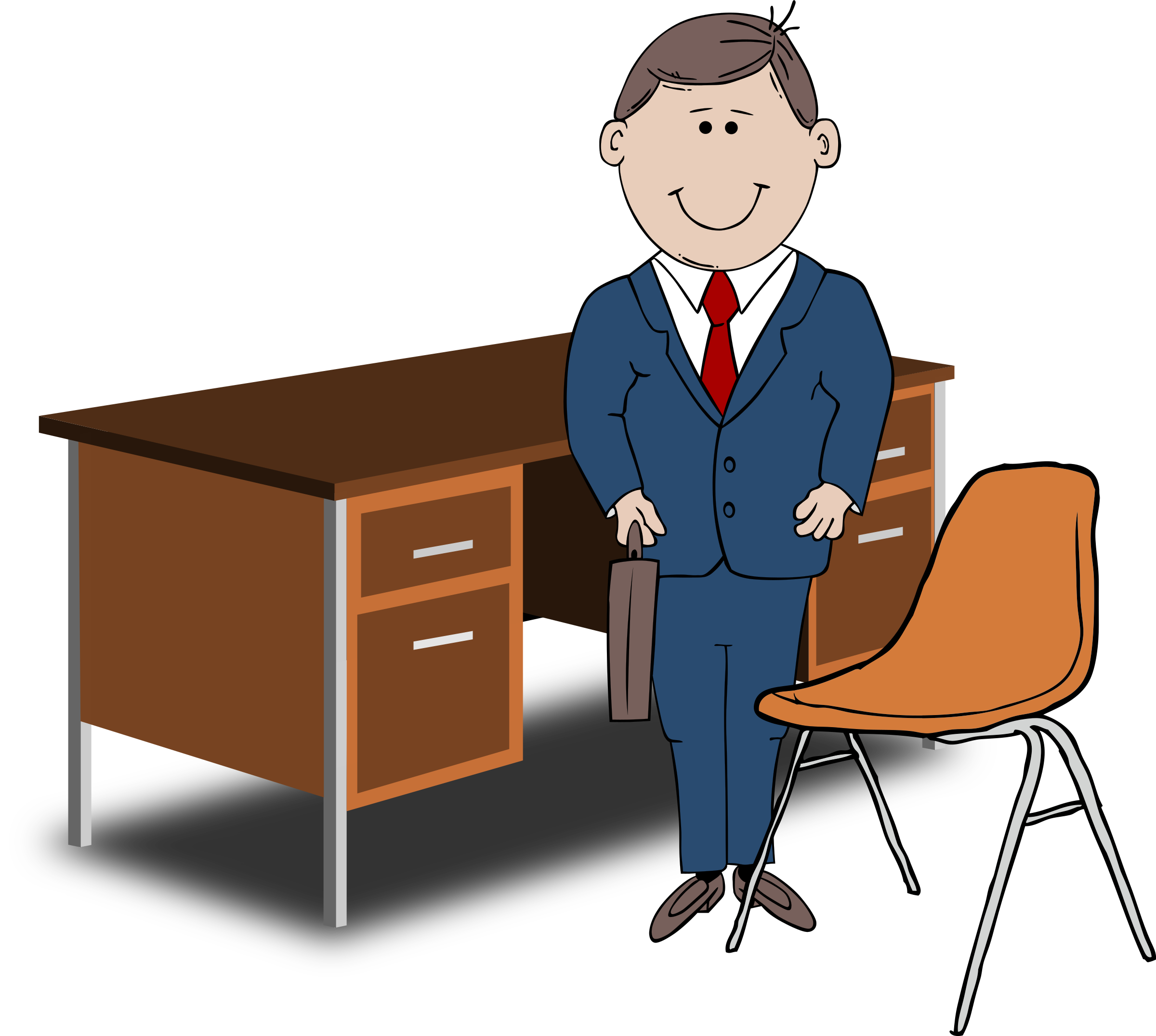 clip art desk | Hostted