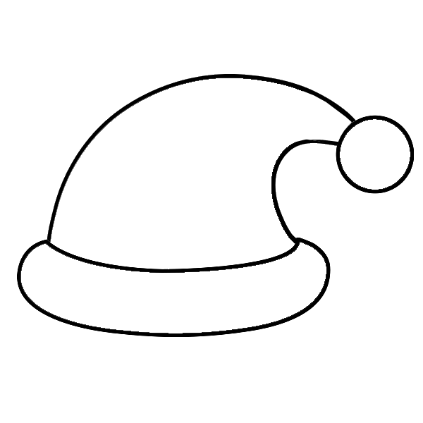 Best Photos of Christmas Santa Hat Template - Santa Hat Clip Art ...
