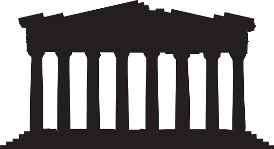 Parthenon Athens Clip Art, Vector Images &amp; Illustrations