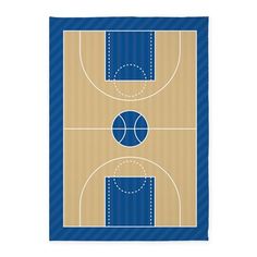 Basketball and Basketball court