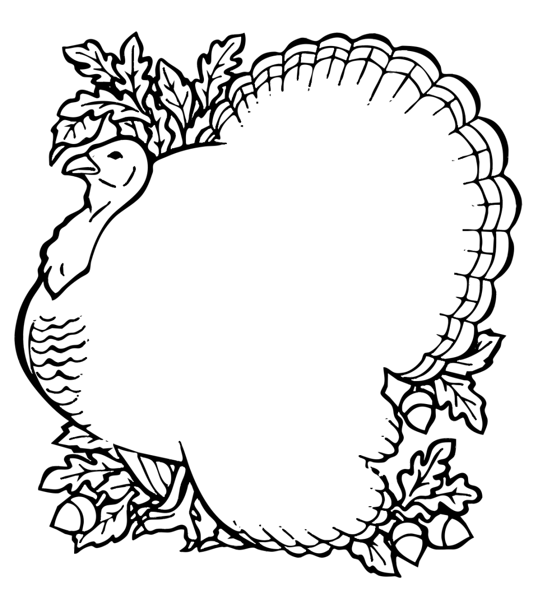 Thanksgiving Coloring Pages for Kids | Coloring Pages To Print