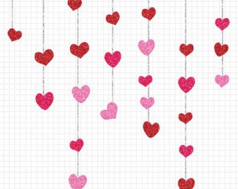 Valentine clip art border