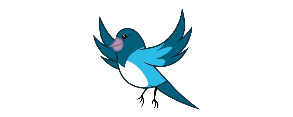 Blue Bird Drawings - ClipArt Best