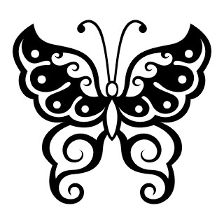 Butterfly Stencil | Stencils Online ...