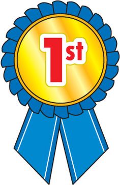 1st Place Ribbon Clip Art - Tumundografico