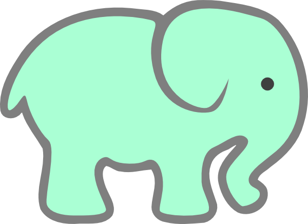 Cartoon Pictures Of Baby Elephants