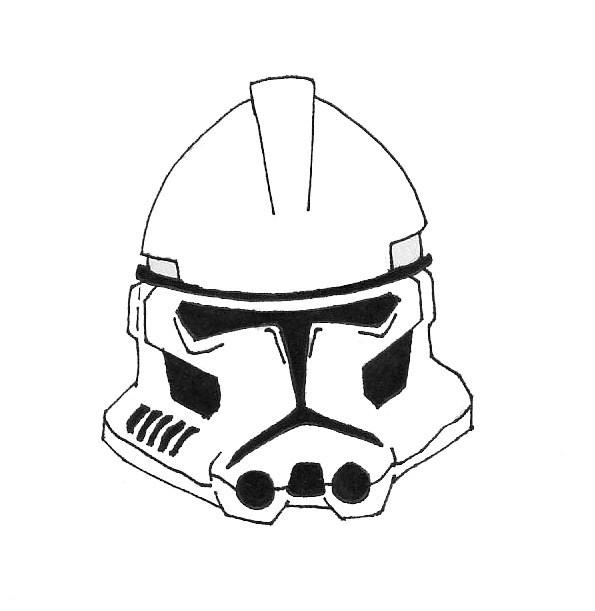 How to Draw Star Wars Clones - Mania.