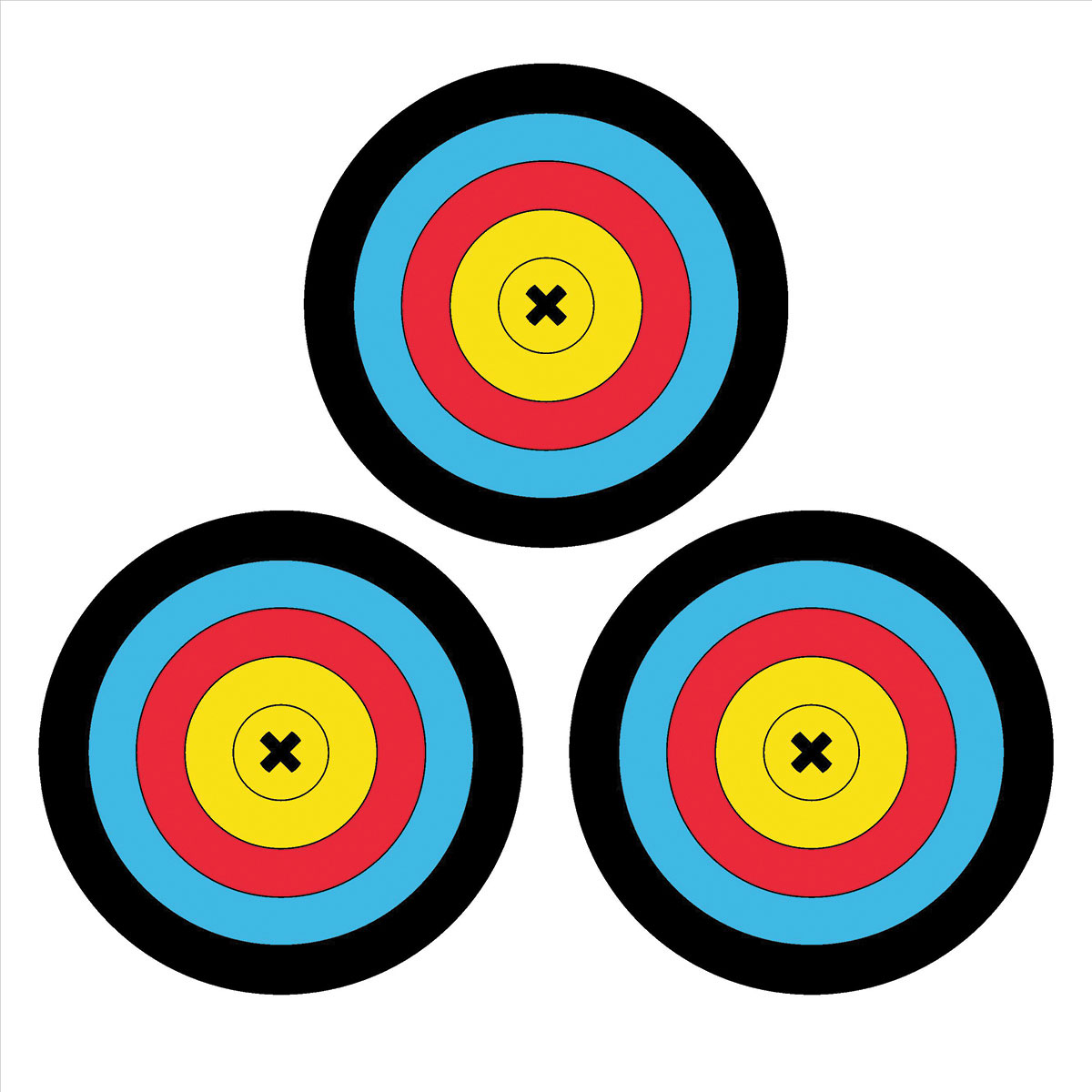 Printable Archery Target - ClipArt Best