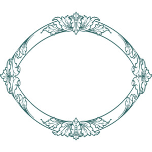 Vintage Clip Art: Art Nouveau Frame Clipart Border - Polyvore