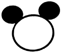 Mickey Mouse Outline - ClipArt Best