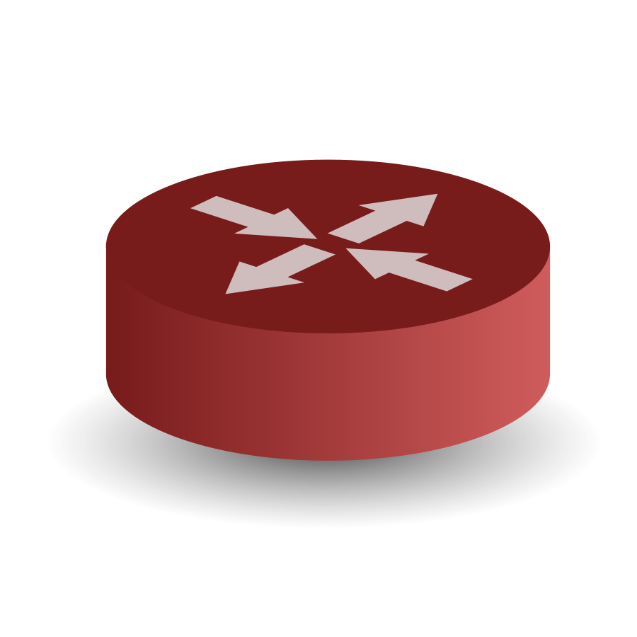 Router Red SVG Vector file, vector clip art svg file