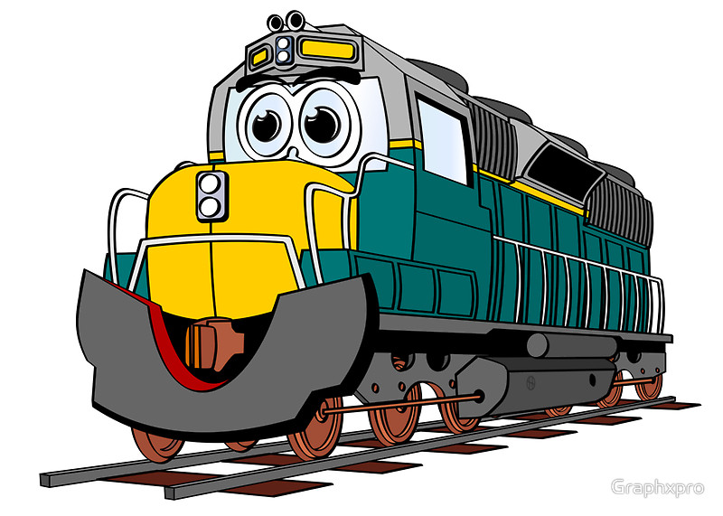 Railroad Tracks: Drawing | Redbubble