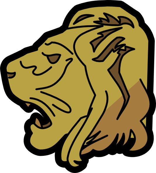 Animated Lion Face - ClipArt Best