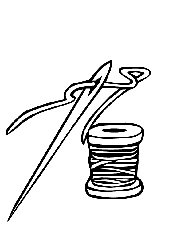 Needle And Thread - ClipArt Best