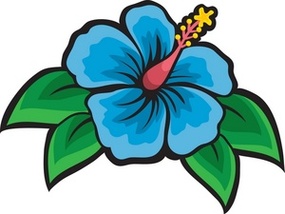 Tropical Flowers Clip Art Clipart - Free to use Clip Art Resource