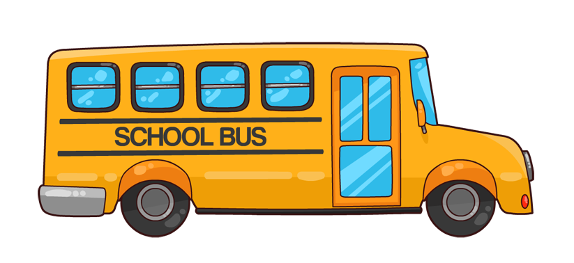 School bus driver cartoon clipart
