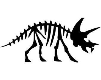 Dinosaur Bones Clipart