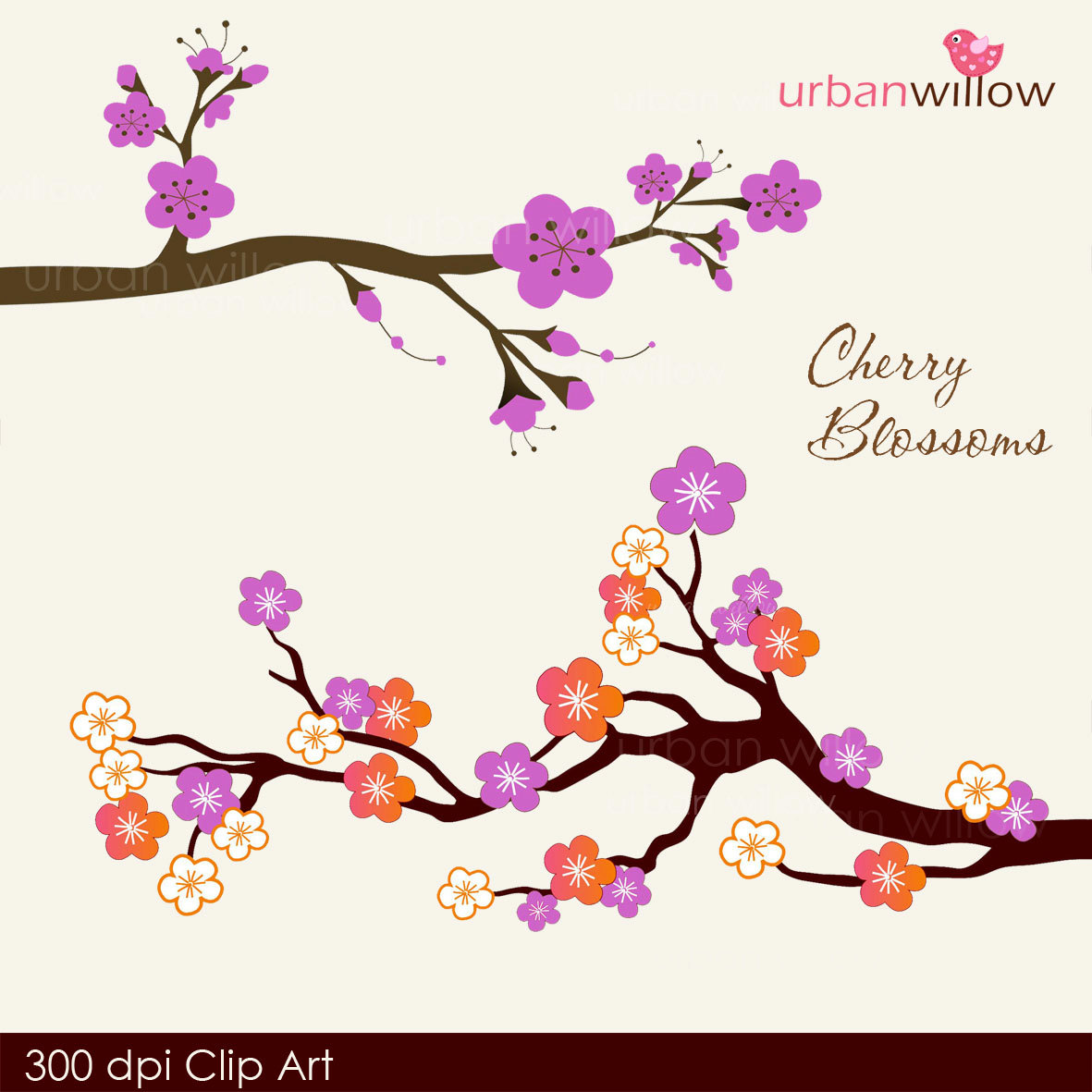 Cherry Blossom Clipart | Free Download Clip Art | Free Clip Art ...