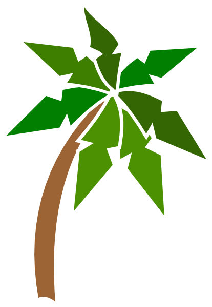 Cartoon Coconut Tree