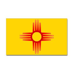 Amazon.com - CafePress Zia Sun Symbol Sticker Sticker Rectangle ...