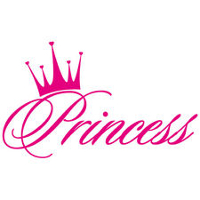 Princess Crown Decal