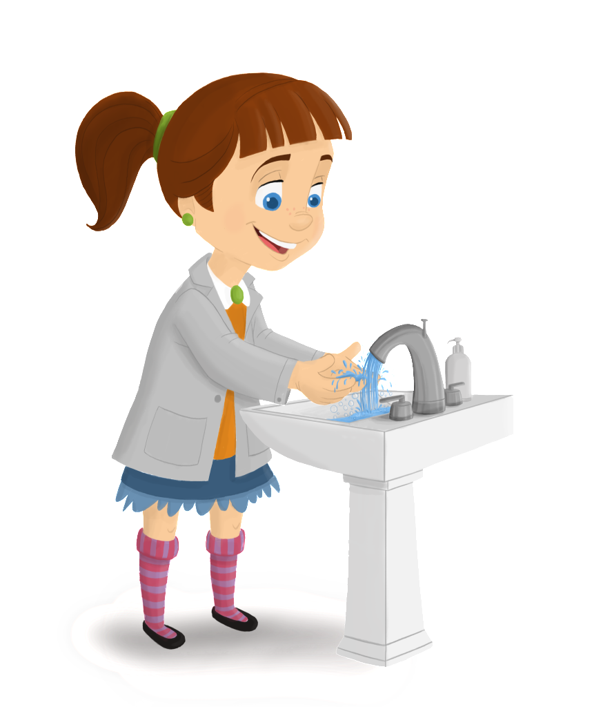 Washing Hands Cartoon - ClipArt Best