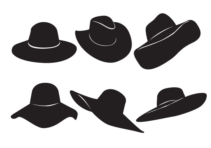 Free Woman Hat Vector - Download Free Vector Art, Stock Graphics ...