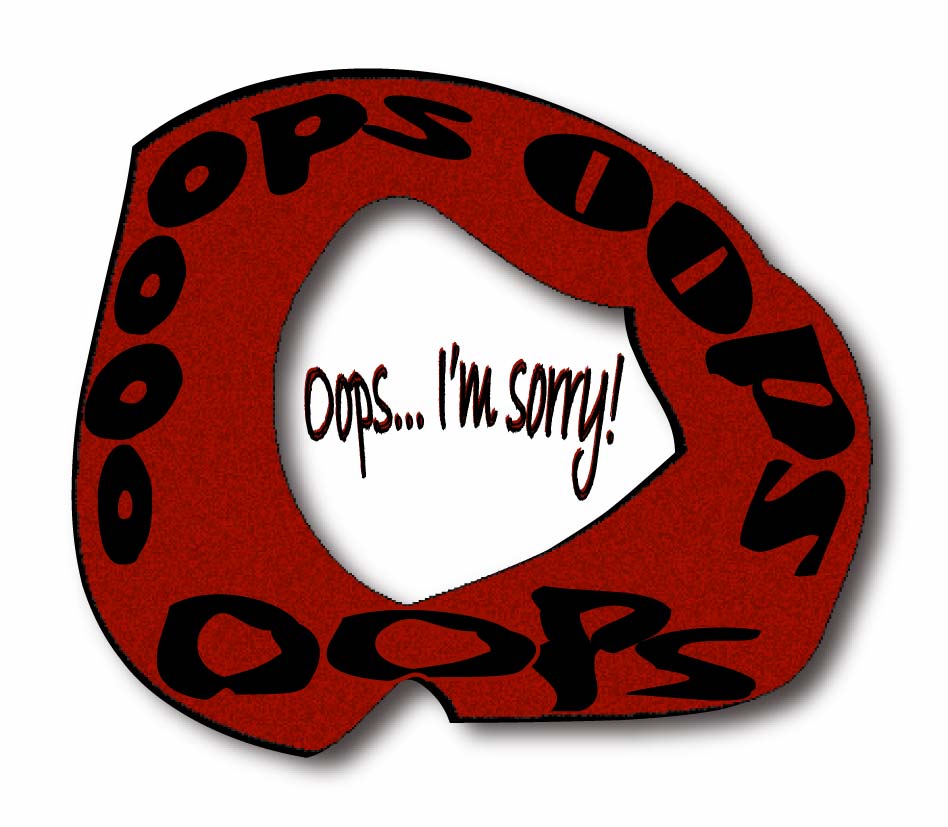I'm Sorry Clipart