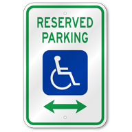 Handicap Parking Signs State Compliant