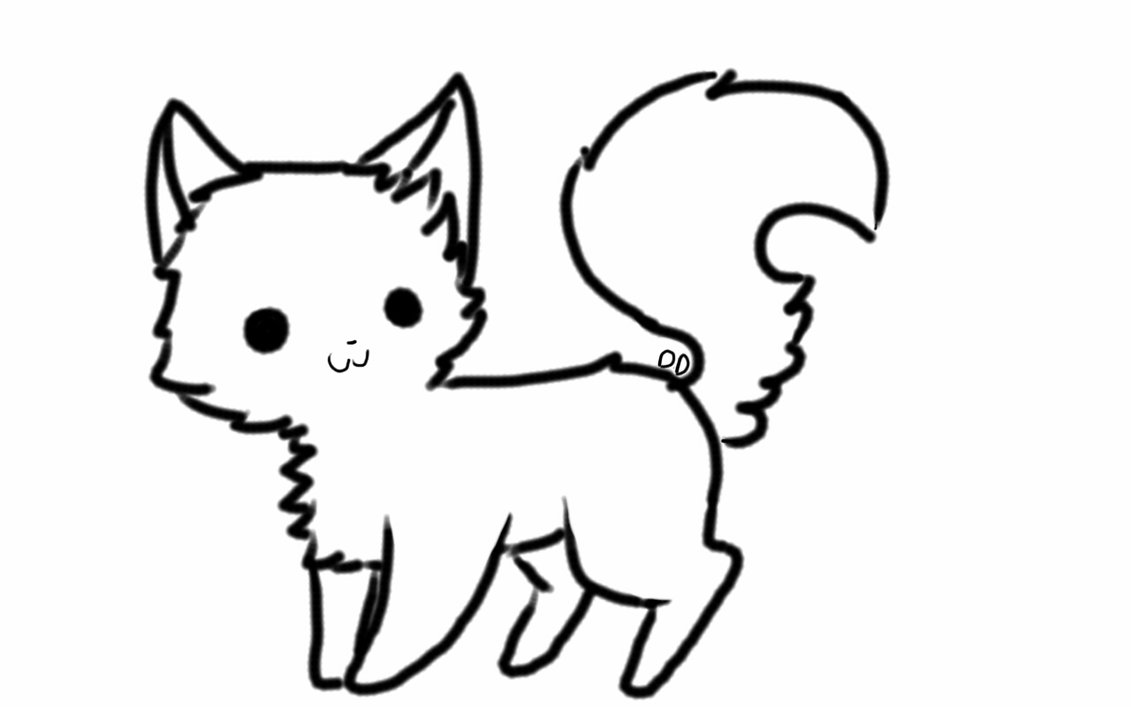 Chibi Cat Base by Derpy-Dunsparce on DeviantArt