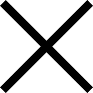 Crossed out, X, dingbat - Polyvore