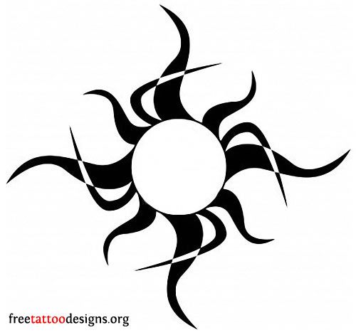 Tribal Sun Tattoos | Tribal Sun ...