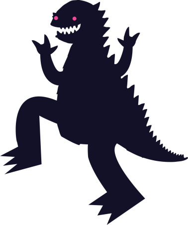 Godzilla Clip Art, Vector Images & Illustrations