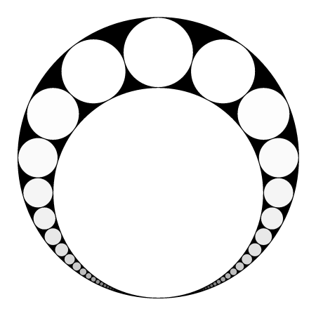 Art Nouveau Style Crescent