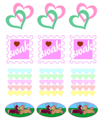 Printable Postage Stamp Template - ClipArt Best