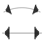 Barbell Vector Image #21193 – SimpleClipart