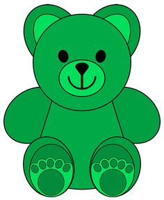 Different Colored Bears Clipart - ClipArt Best